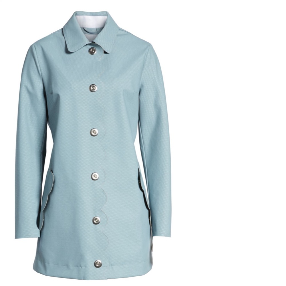 {Hunter} Blue Mist Raincoat - Picture 2 of 11